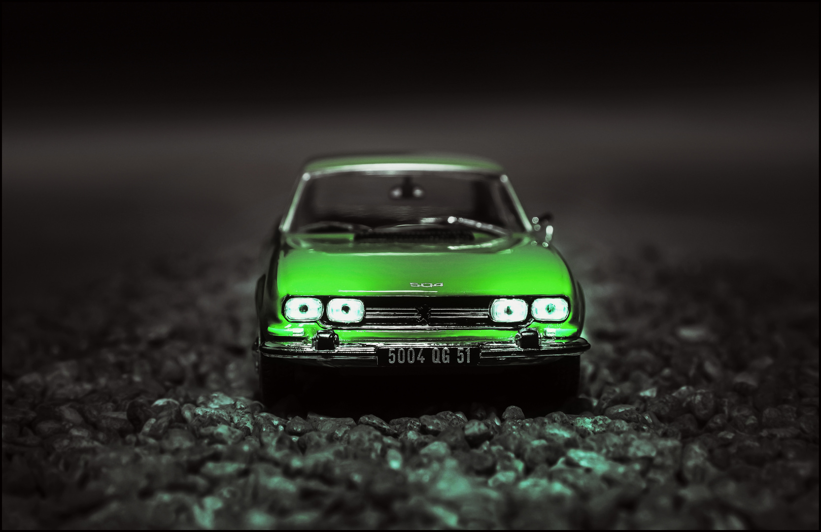 Peugeot 504 Coupe (1969) - Light Art (Green)