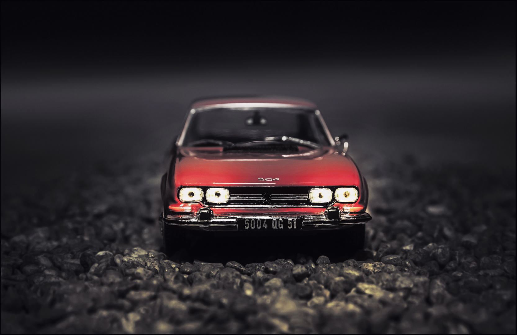 Peugeot 504 Coupe (1969) - Light Art (Red)