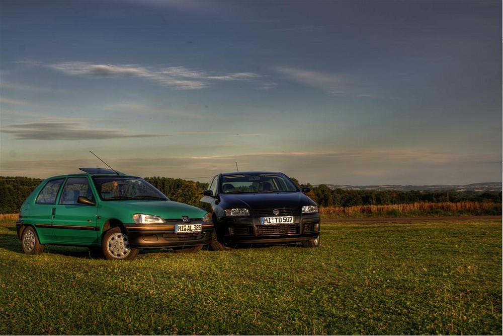 Peugeot vs. Fiat [HDR] - 1