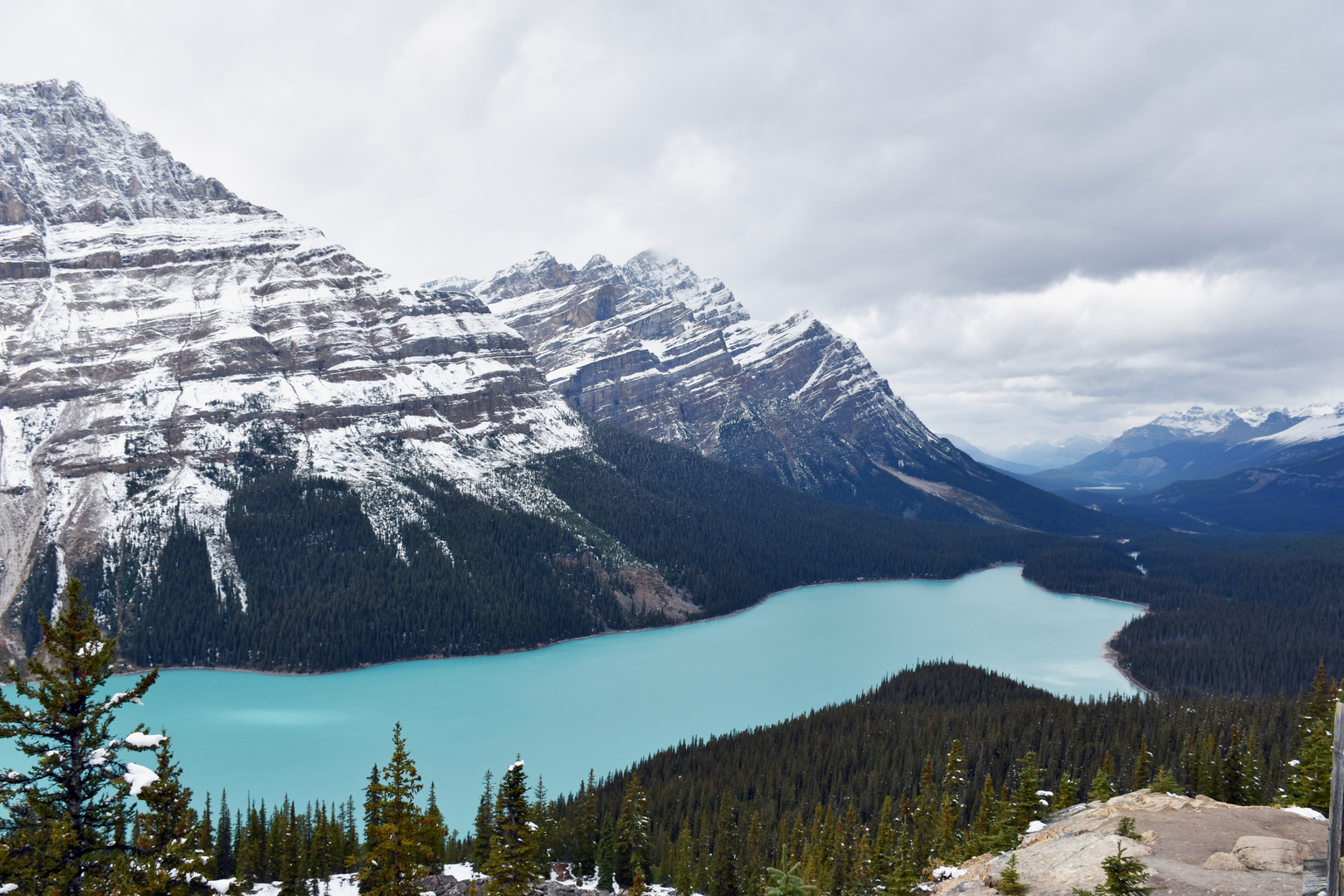 Peyto Lake am Lake Louis Canada BC