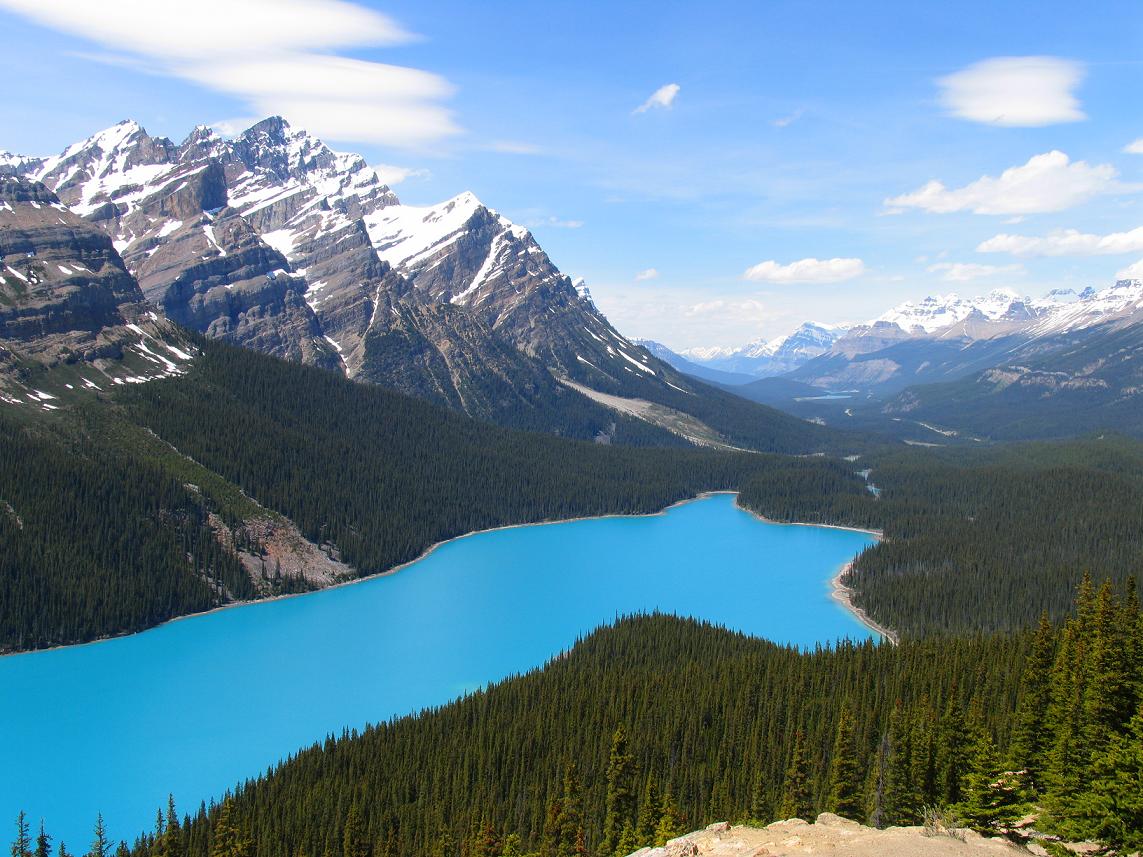 Peyto Lake, Rocky Mountains Canada