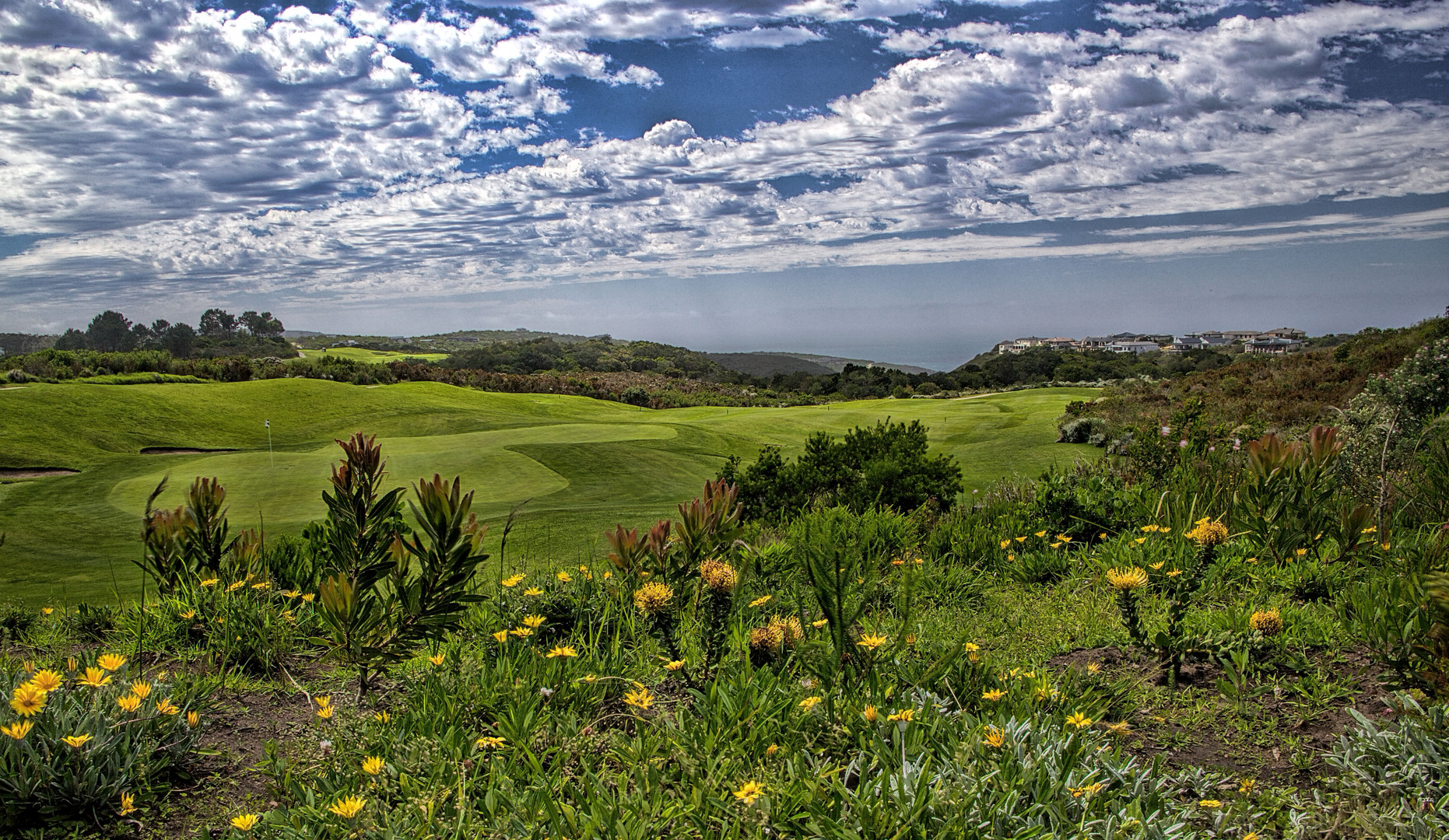 Pezula Golf Knysna in Südafrika .....