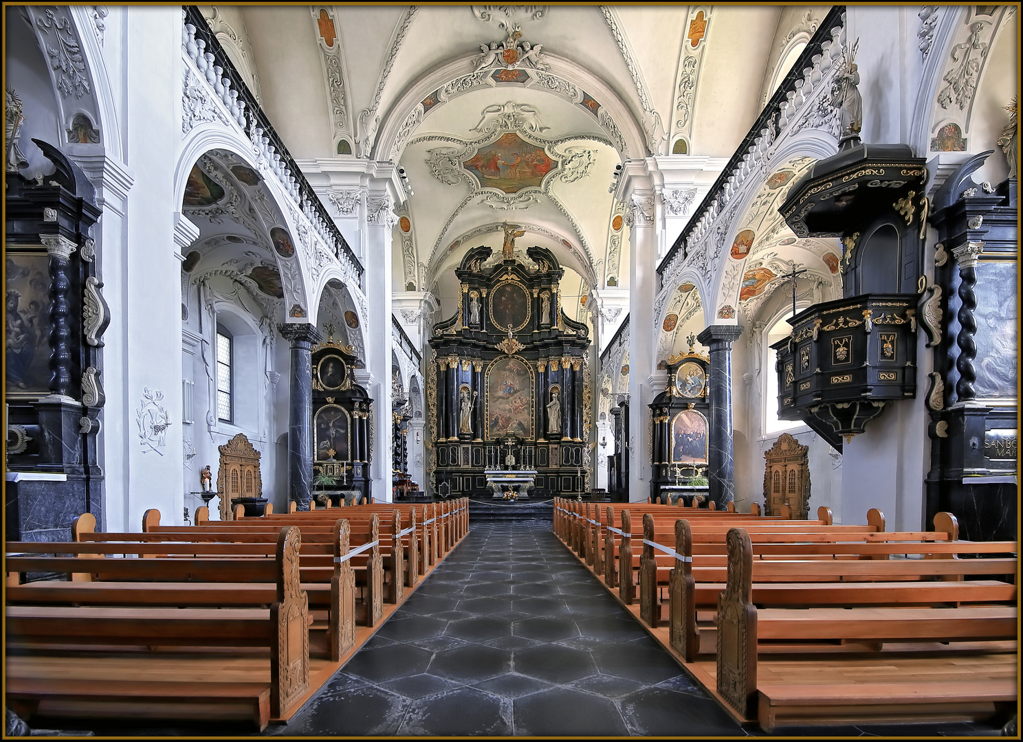 Pfäfers/SG – Klosterkirche  Mariä Himmelfahrt