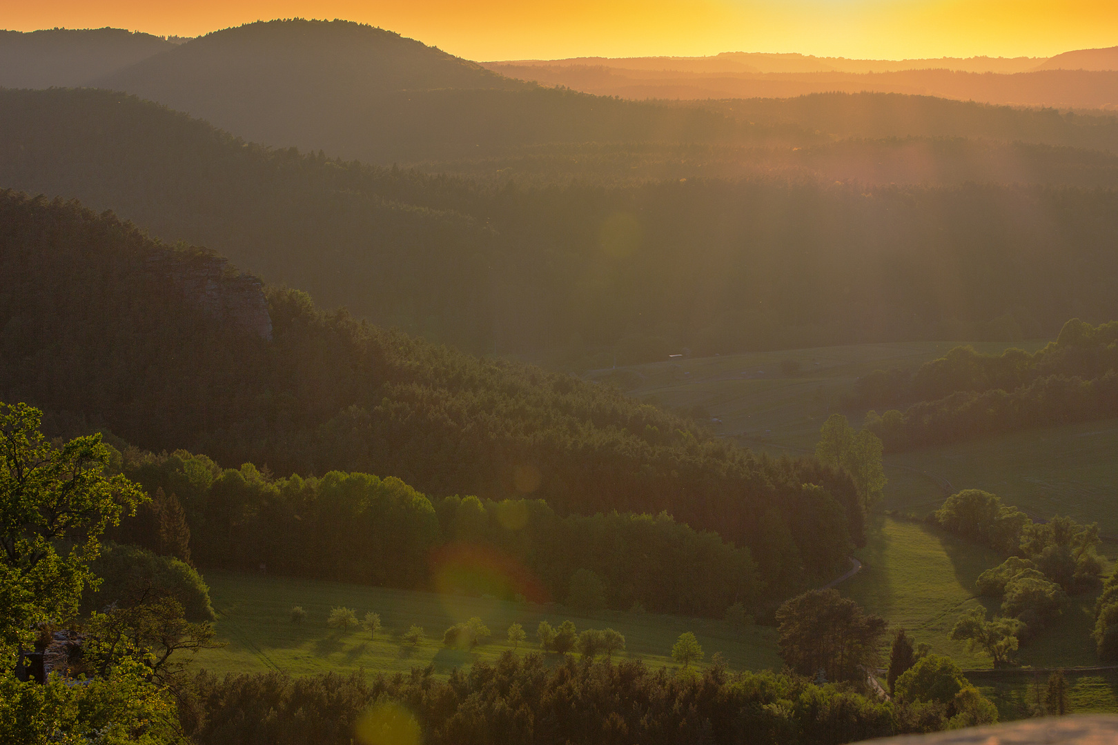 Pfälzer Wald Foto &amp; Bild | landscape, fotos, sunset Bilder auf ...