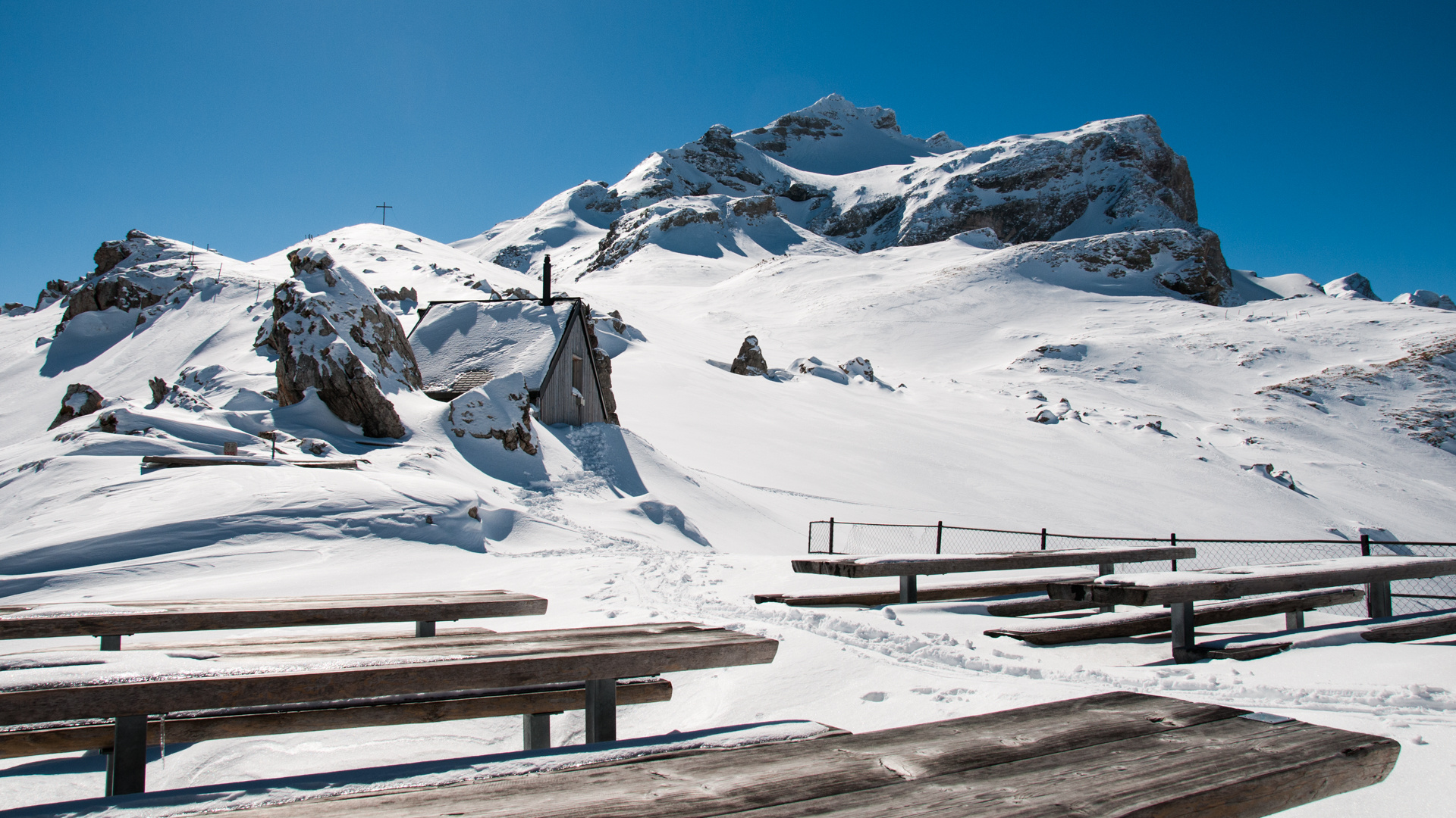 Pfälzerhütte-Winterbetrieb