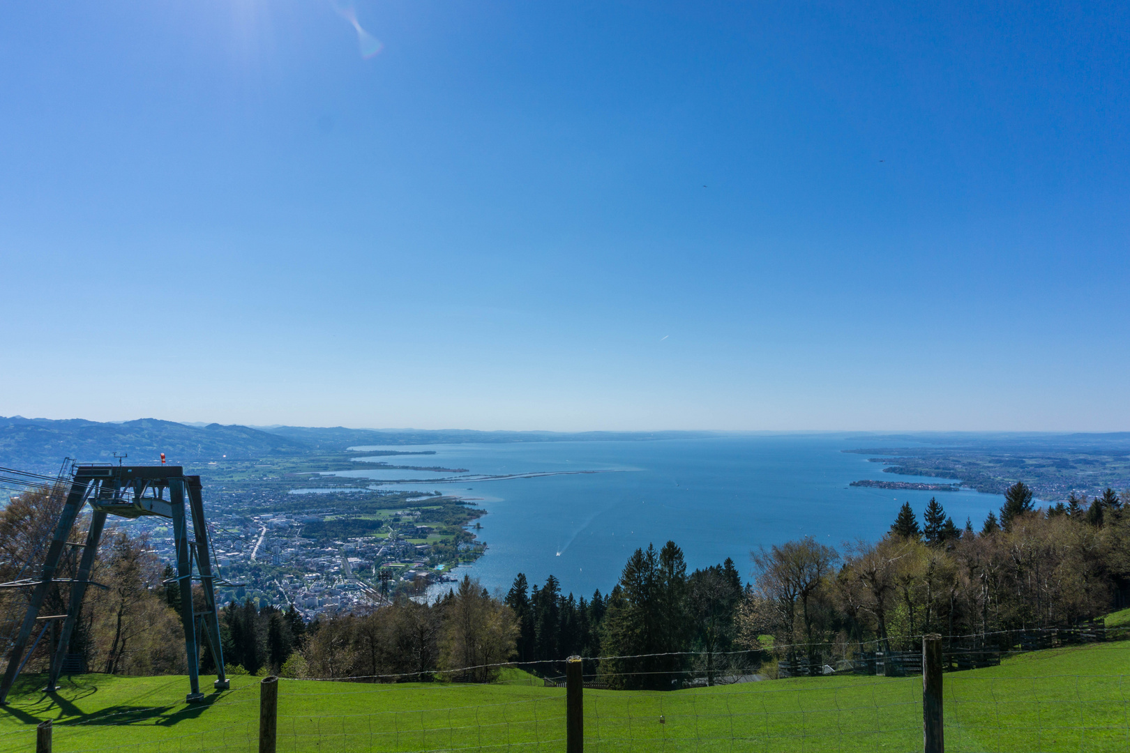 Pfänder (1064m) in Bregenz (Bodensee)