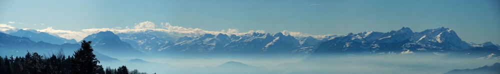 Pfänderspitze, Österreich, Bodensee. Vor-Vorgestern