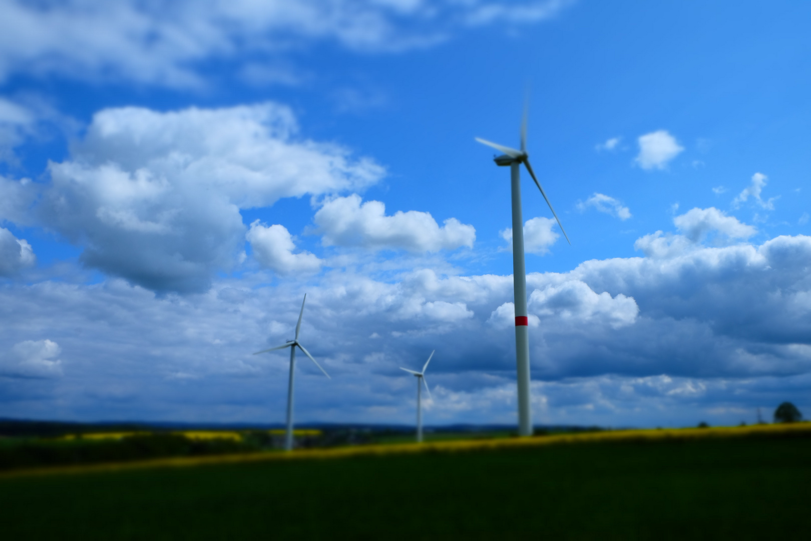 Pfaffengrüner Windräder/Nordvogtland.