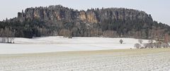 Pfaffenstein gestern Vormittag am 18. März 2018 ...