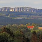 Pfaffenstein von den Höhen zwischen Altendorf und Rathmannsdorf...