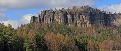 Pfaffensteinblick zur Barbarine in der Sächsischen Schweiz...