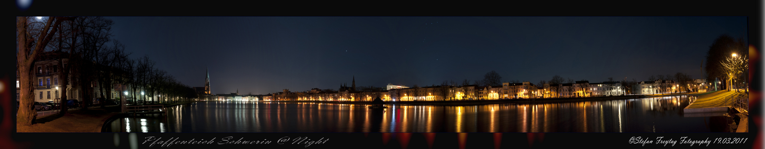 Pfaffenteich Schwerin@Night