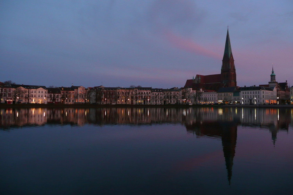 Pfaffenteich zur blauen Stunde