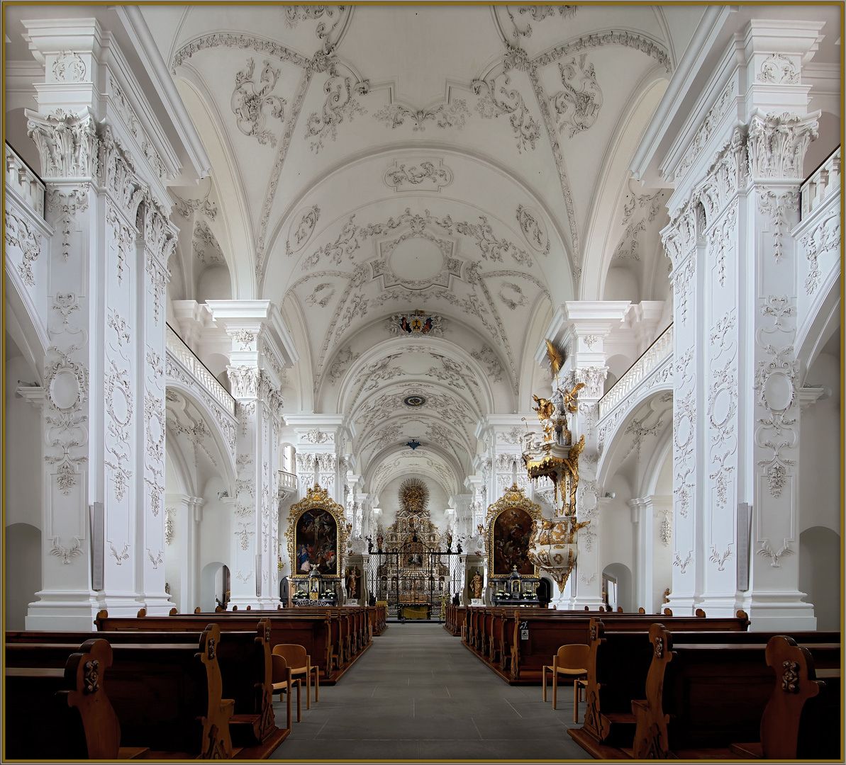 Pfaffnau/LU – Ehemalige Zisterzienserabtei St. Urban/Stiftskirche Unserer lieben Frau