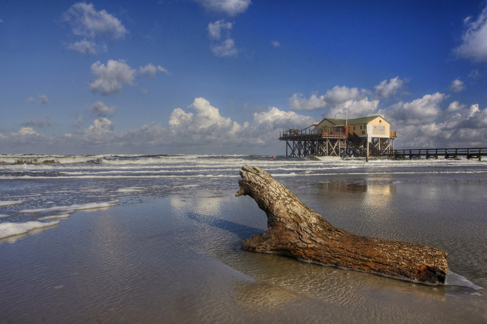 Pfahlbau in St. Peter Ording