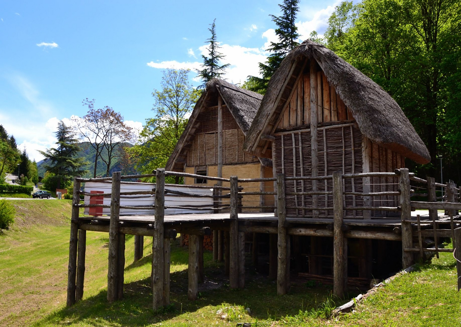 Pfahlbaumuseum (Museo delle Palafitte) in Molina di Ledro