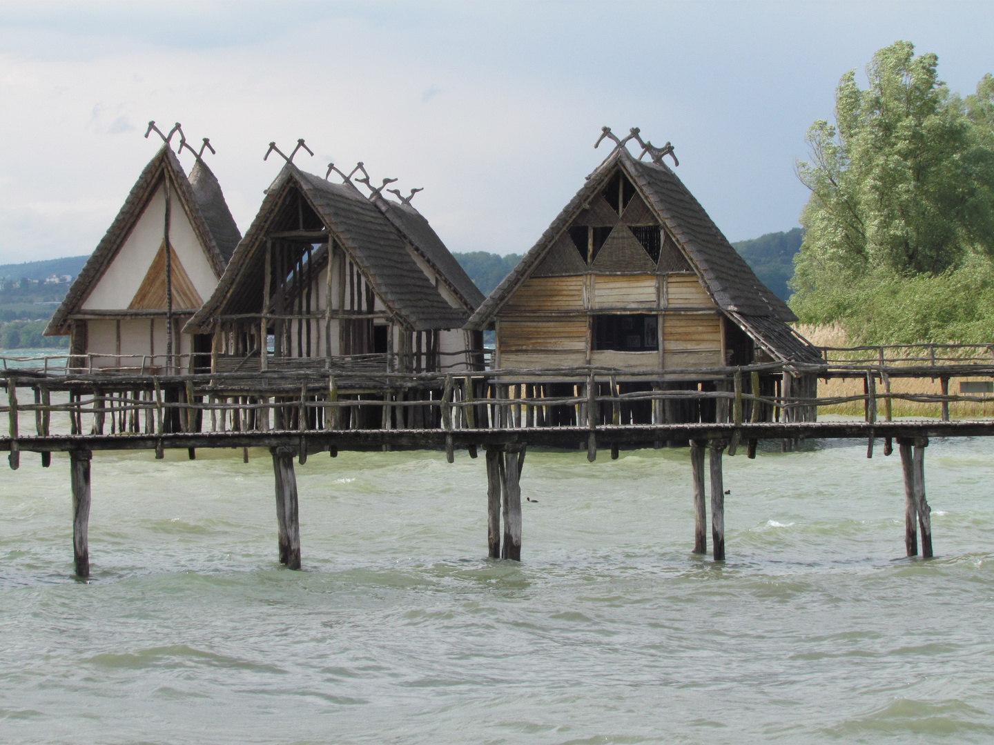 Pfahlbauten à Unteruhldingen (Bodensee - Lac de Constance)