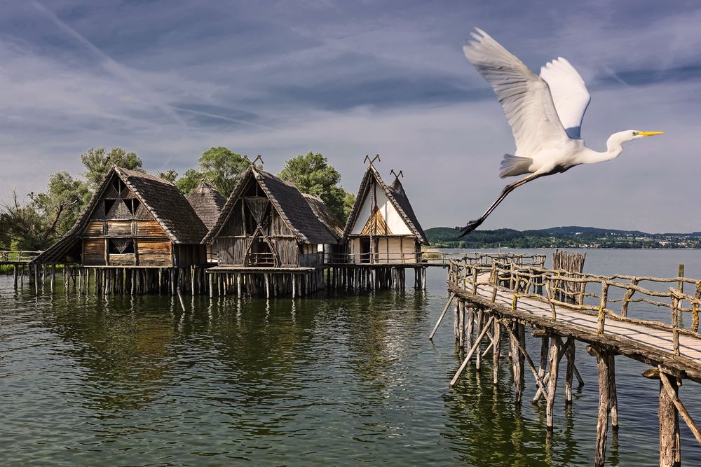 Pfahlbauten am Bodensee  