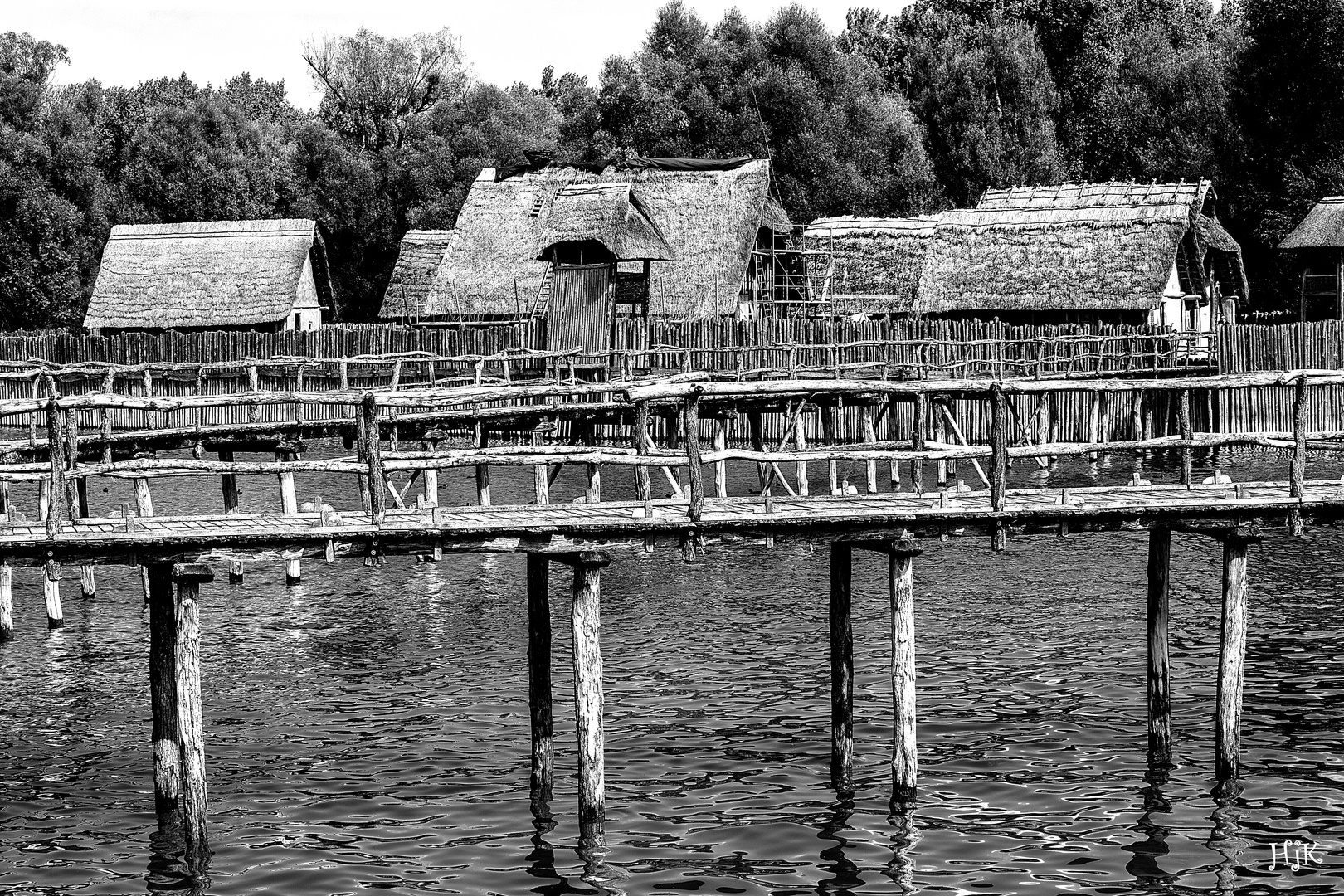 Pfahlbauten bei Uhldingen am Bodensee