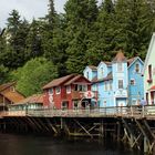 Pfahlbauten in Ketchikan