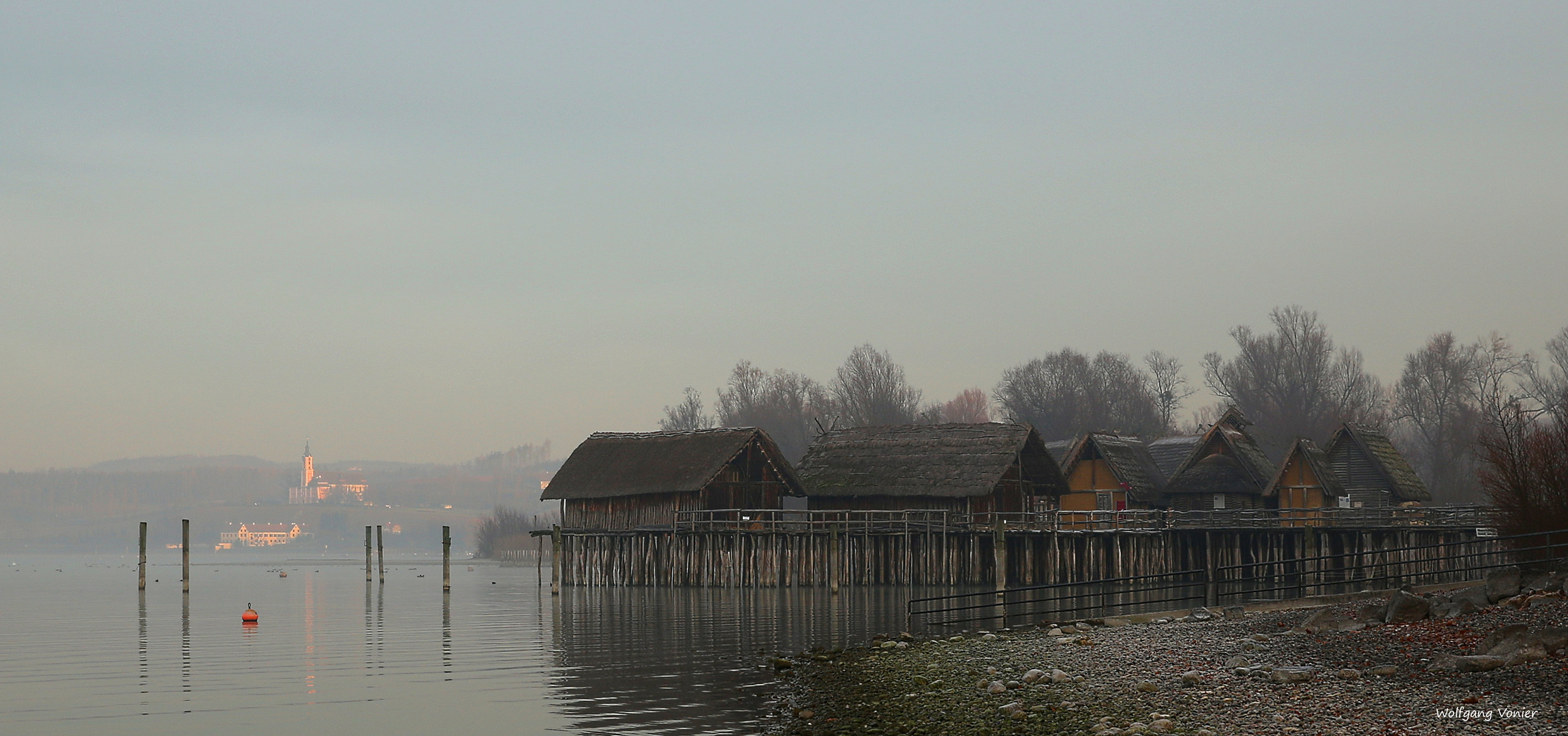 Pfahlbauten in Unteruhldingen am Bodensee