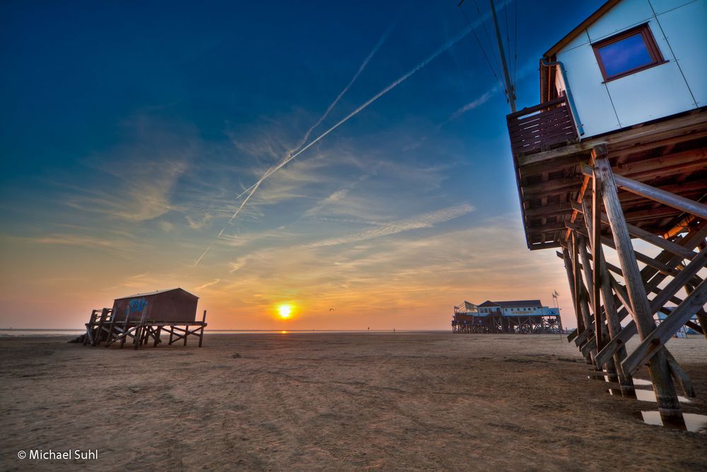 Pfahlbauten Sankt Peter Ording