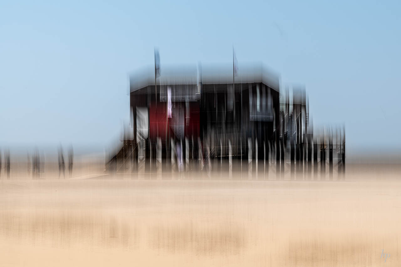 Pfahlbauten St Peter Ording