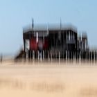 Pfahlbauten St Peter Ording