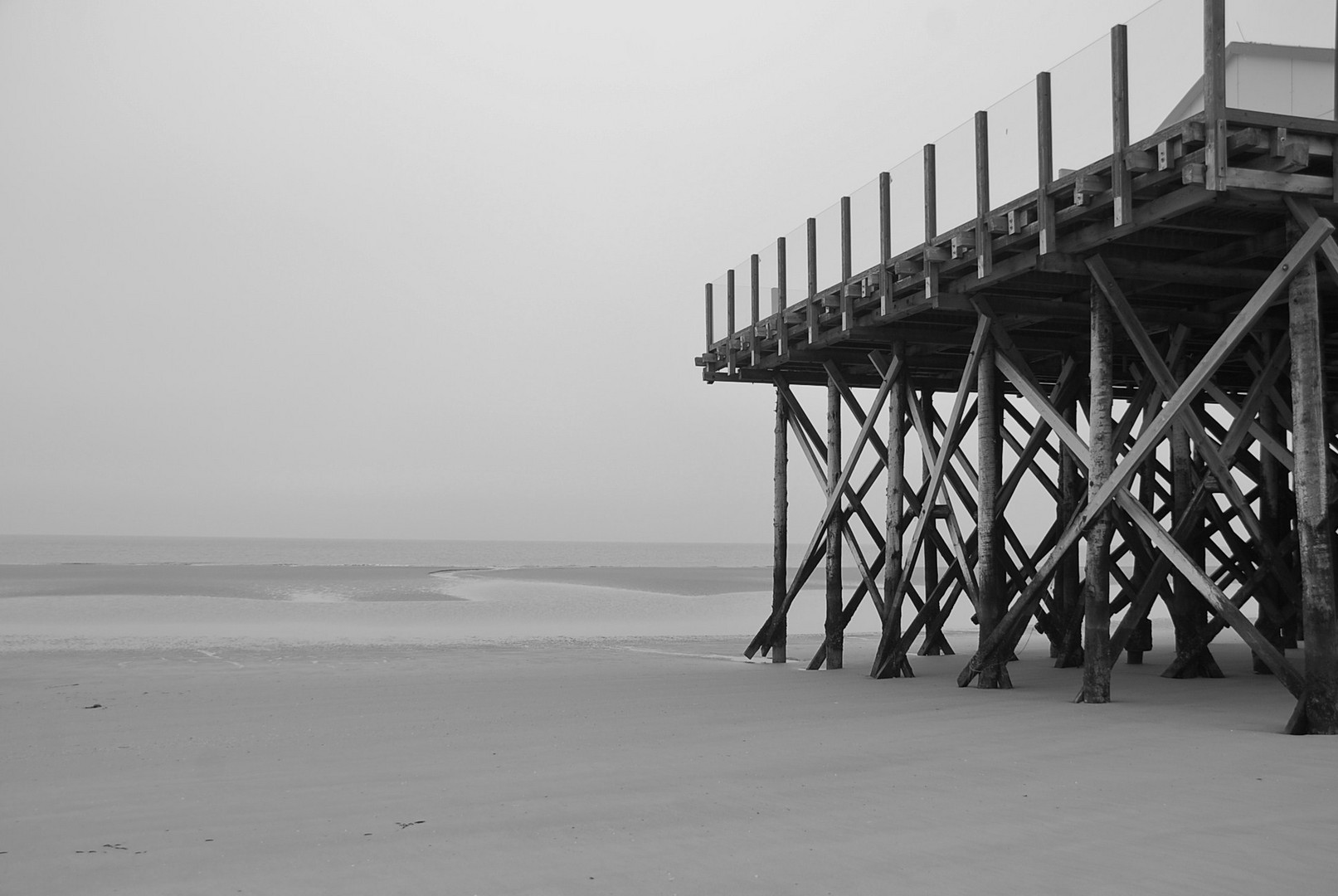 Pfahlbauten St. Peter Ording