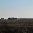 Pfahlhäuser in St Peter Ording