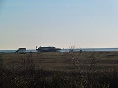 Pfahlhäuser in St Peter Ording