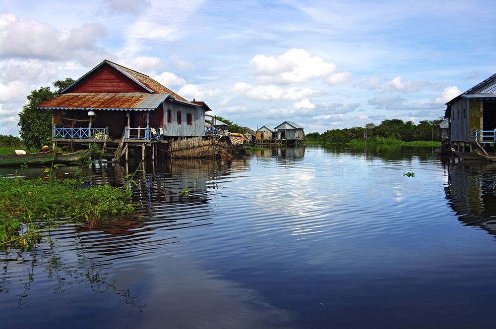 Pfahlhäuser Tonle Sap 2