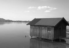 Pfahlhütte am Kochelsee