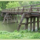 Pfahljochbrücke über den Neckar....