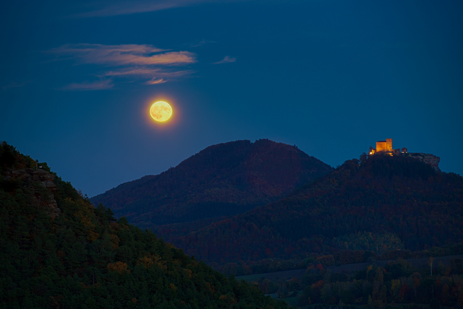 Pfalz - Blauer Mond