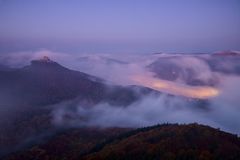 Pfalz - Nebeljagd im Queichtal