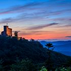 Pfalz - nichtendende Sommernacht an der Burg Trifels