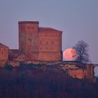 Pfalz - Novembermond zur bunten Stunde