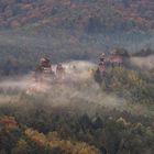 Pfalz - Schleier um den Lämmerfelsen