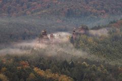 Pfalz - Schleier um den Lämmerfelsen