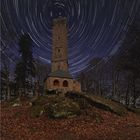 Pfalz - Startrail über dem Luitpoldturm