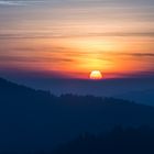 Pfalz - sun goes down