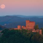 Pfalz - Wonnemond zum Sonnenaufgang an der Burg Trifels II