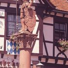 Pfalzgraf Friedrich II. am  Marktbrunnen