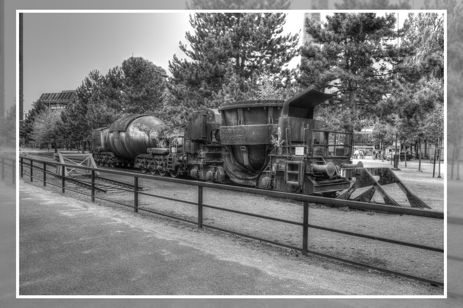 Pfannenwagen für Schlacke und Roheisen