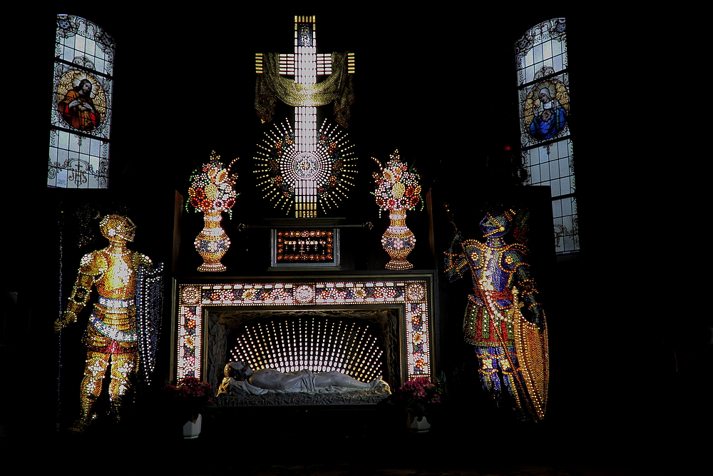 Pfarkirche Stanzach- im Lechtal - Ostergrab 2014