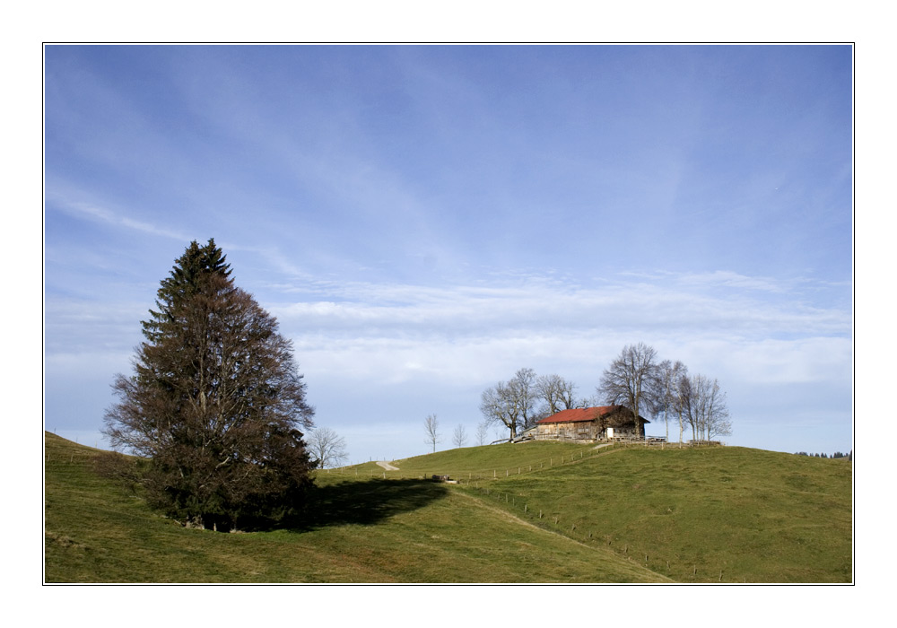 Pfarralpe bei Missen im Allgäu