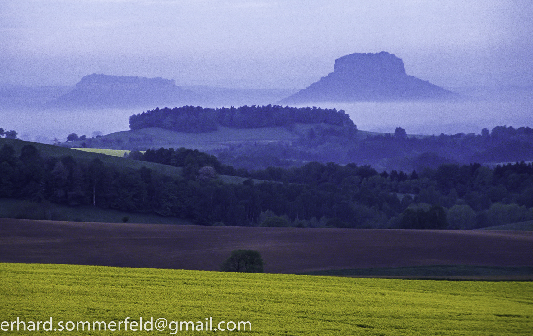 Pfarrberg am Morgen