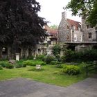 Pfarrgarten der Cathedrale von Canterburry