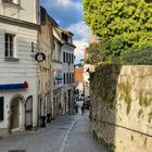 Pfarrgasse mit Durchblick ...